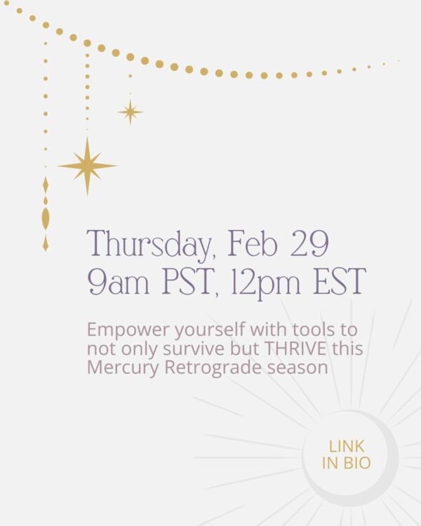 Mercury Retrograde Survival Guide Workshop - Image 3