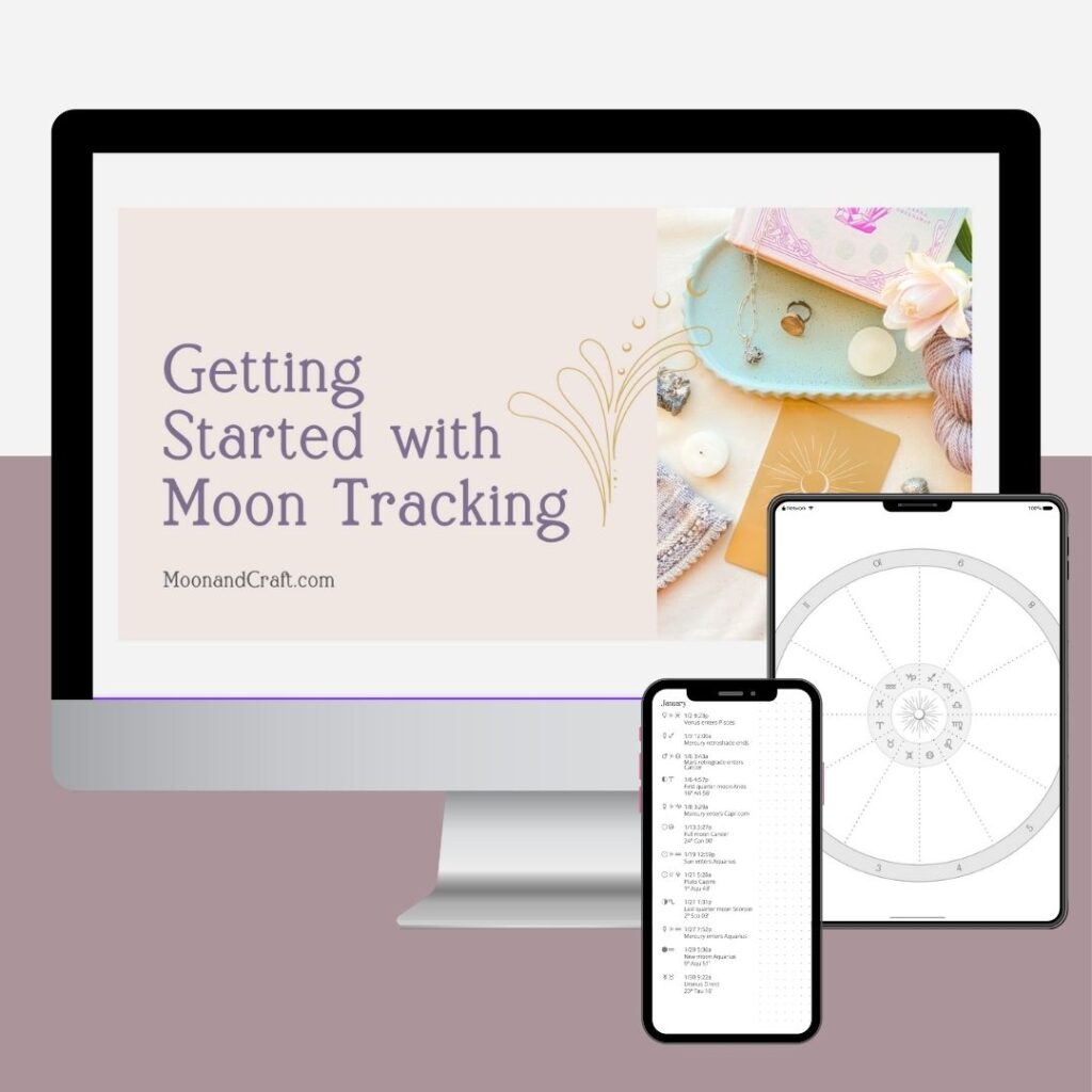 Moon and Craft Astrology Courses for Beginners delivered online