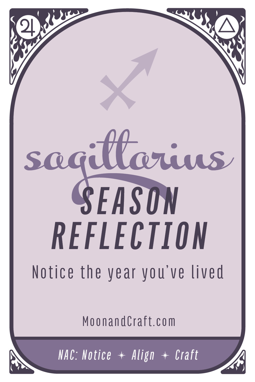 Sagittarius Season ritual pin