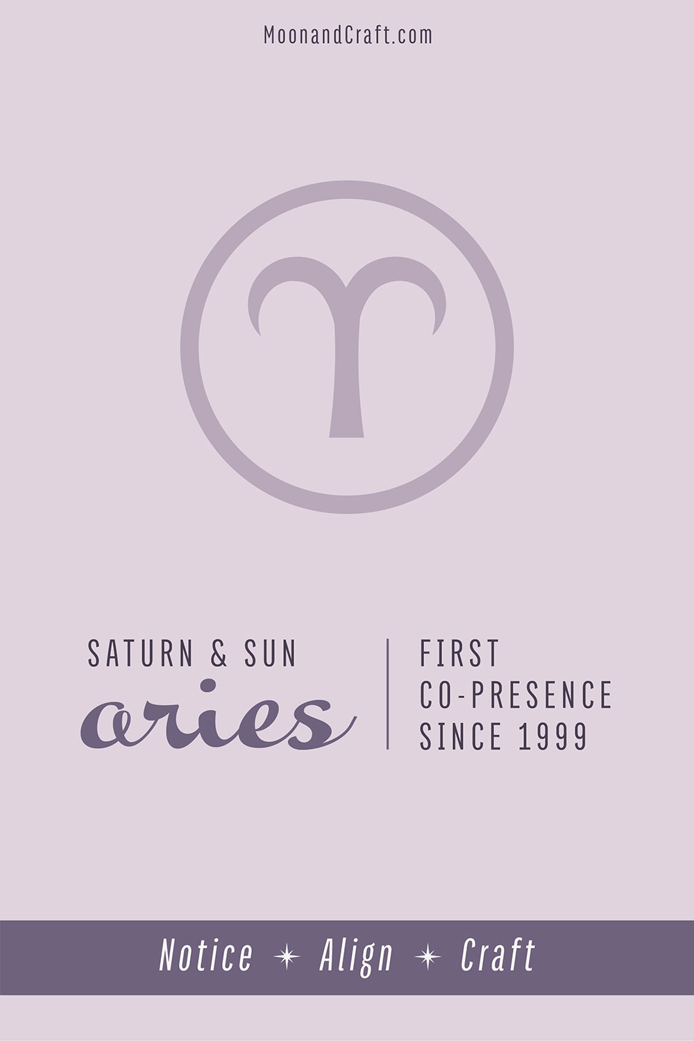 Aries Season simple text pin
